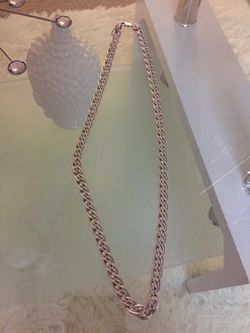 Silver chain real Italian
