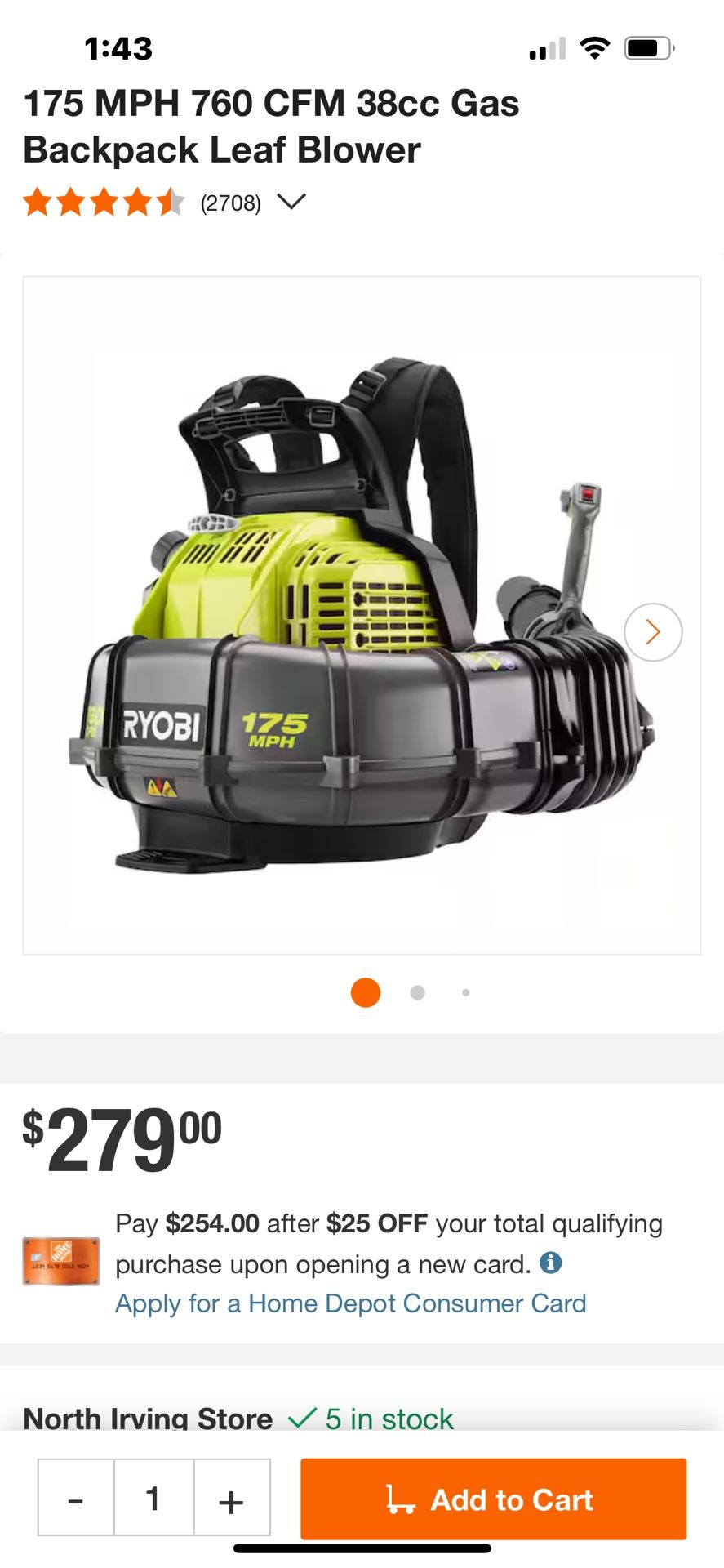 Weed Eater/ Leaf Blower
