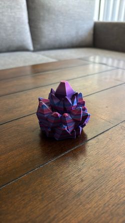 3D Printed Spinning Crystal