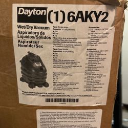 Dayton Vacuum Cleaner 