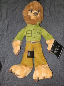 Universal Studios Hollywood Monsters The Wolf Man Plush New 2025