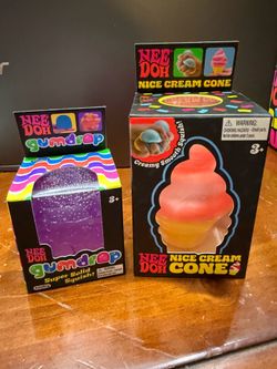 NeeDoh Gumdrop and Nice Cream Cone