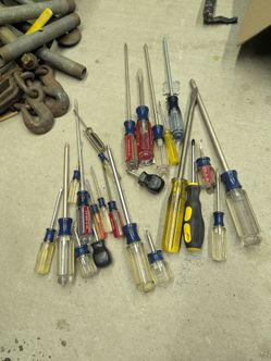 Craftsman and assorted screw driver's
