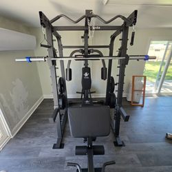 Smith Machine 2001 | Multi-Use Adj Bench | Gym Equipment | Fitness | Squat Rack | Excercise |🔴WEIGHTS AND BARBELL SOLD SEPARATELY 🔴 FREE DELIVERY 🚚