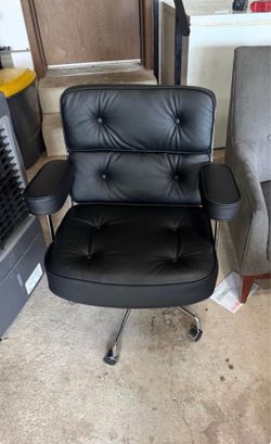 mcm  executive leather office chair  new in box
