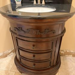  30” Bathroom Vanity with matching Mirror 