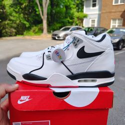 $140  Local Pickup Brand New 2020 Nike Air Flight 89 White Black Smoke Grey And Red Size 11.5 Original Box Ebay Authenticated Extremely Rare 