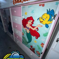 Little Mermaid Wardrobe Closet Ropero Nuevo Dresser Drawer Chest 