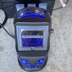 Chicago Electric Welding Machine And Helmet 
