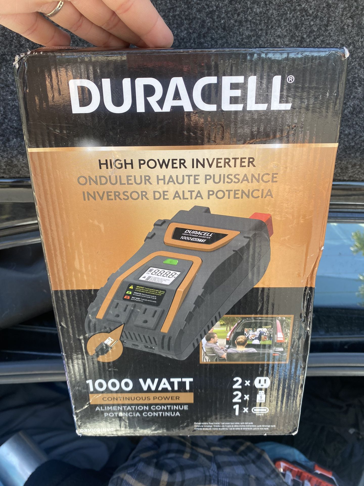 Duracell High Power Inverter 1000w
