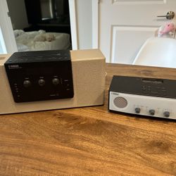Yamaha Bluetooth Speaker Big($50) Small($30) Together ($60)