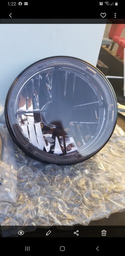 7in Halo Headlights Without Bulbs