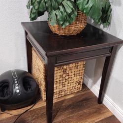 End Table, Solid Wood