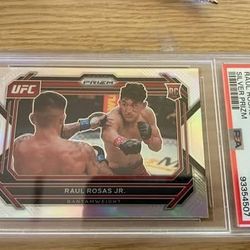2023 Prizm UFC Raul Rosas Jr. Silver Prizm PSA 10 Graded Slab Bantamweight