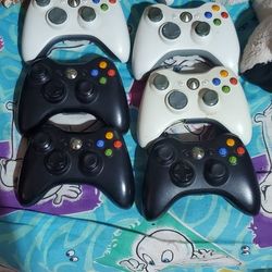 Controles.  Xbox. 360