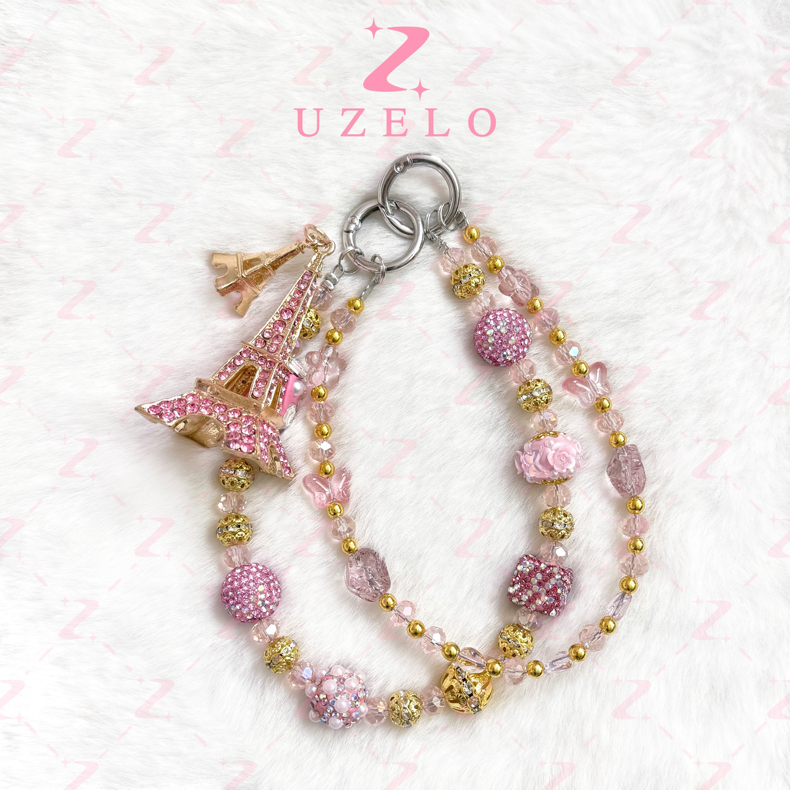 [Uzelo]Tower – Handmade Beaded Chain - Perfect Gift & Collectible - Gift for her/him