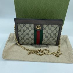 GUCCI OPHIDIA GG SMALL SHOULDER BAG GG SUPREME