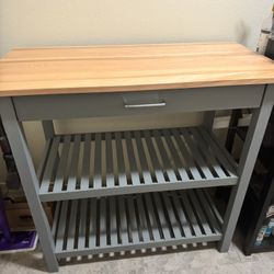 Kitchen Island Table With Hardwood Top