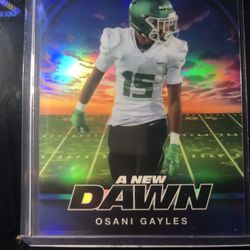 OSANI GAYLES A New Dawn Leaf Pre Production Proof 1/1