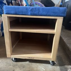 Lakeshore Storage Stools With Wheels (Set Of 4)
