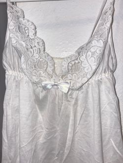 White Lace Cami Slip Top