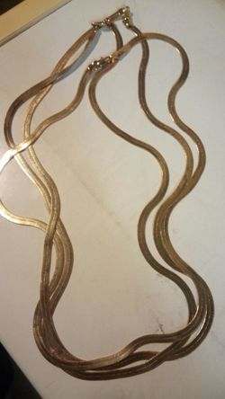 Beautiful pieces Gold Plated