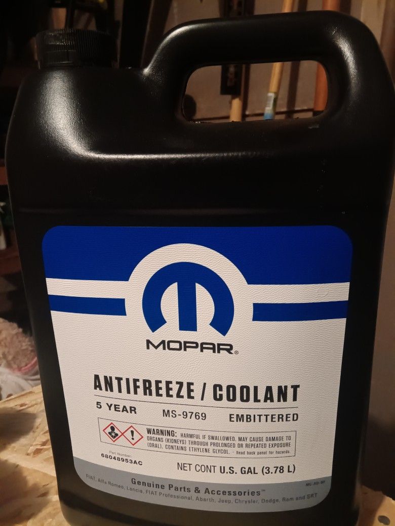 Jeep Coolant/Antifreeze New