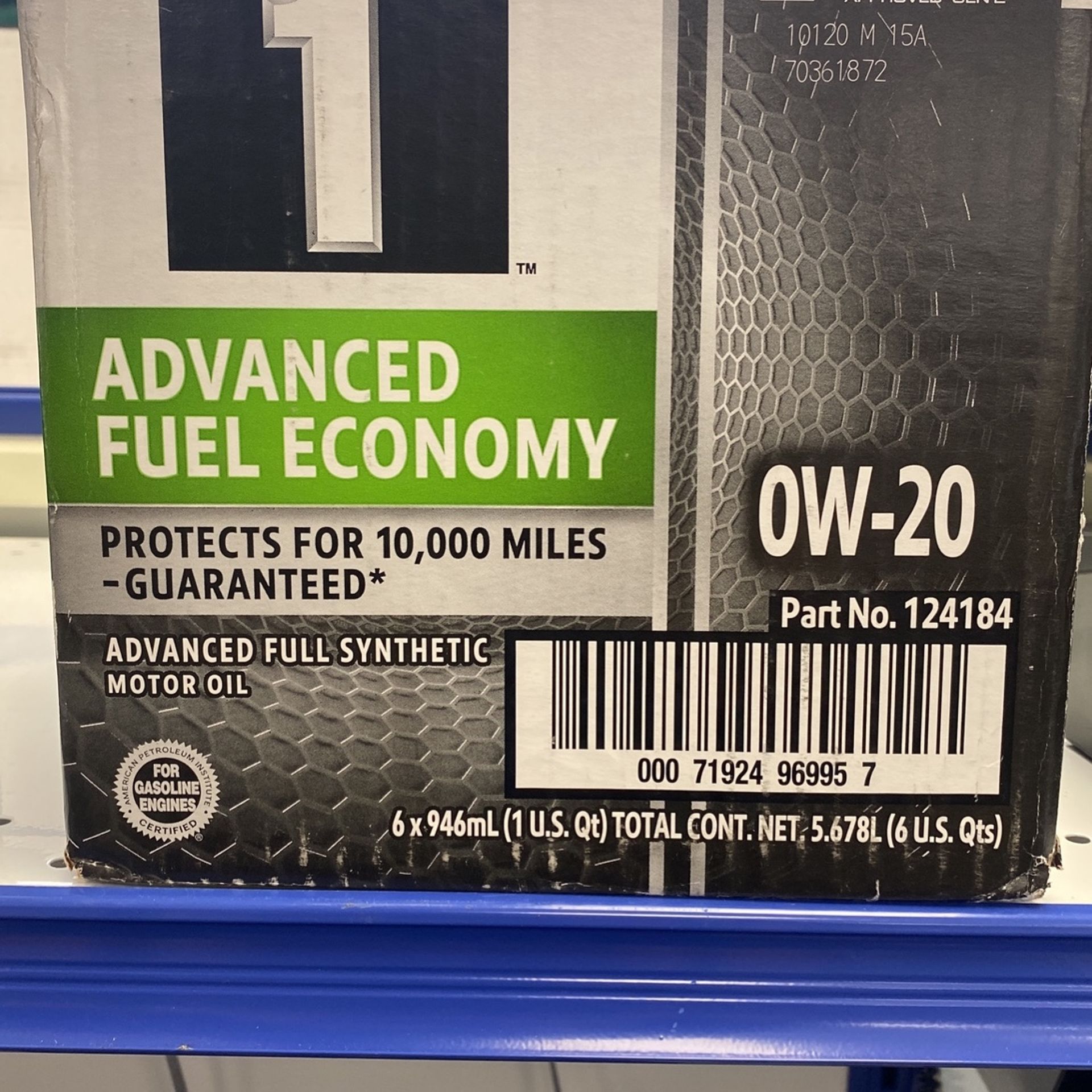 Mobil 1 0w-20