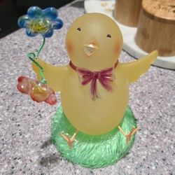 Easter’s Arrival Lighted Chick Sitter Figurine