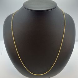 10K GOLD ROPE CHAIN. NEW.