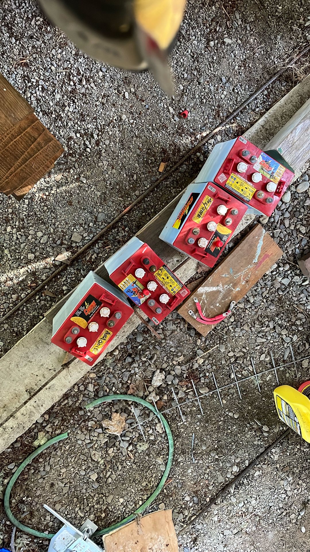 Batteries, Large 6 Volt