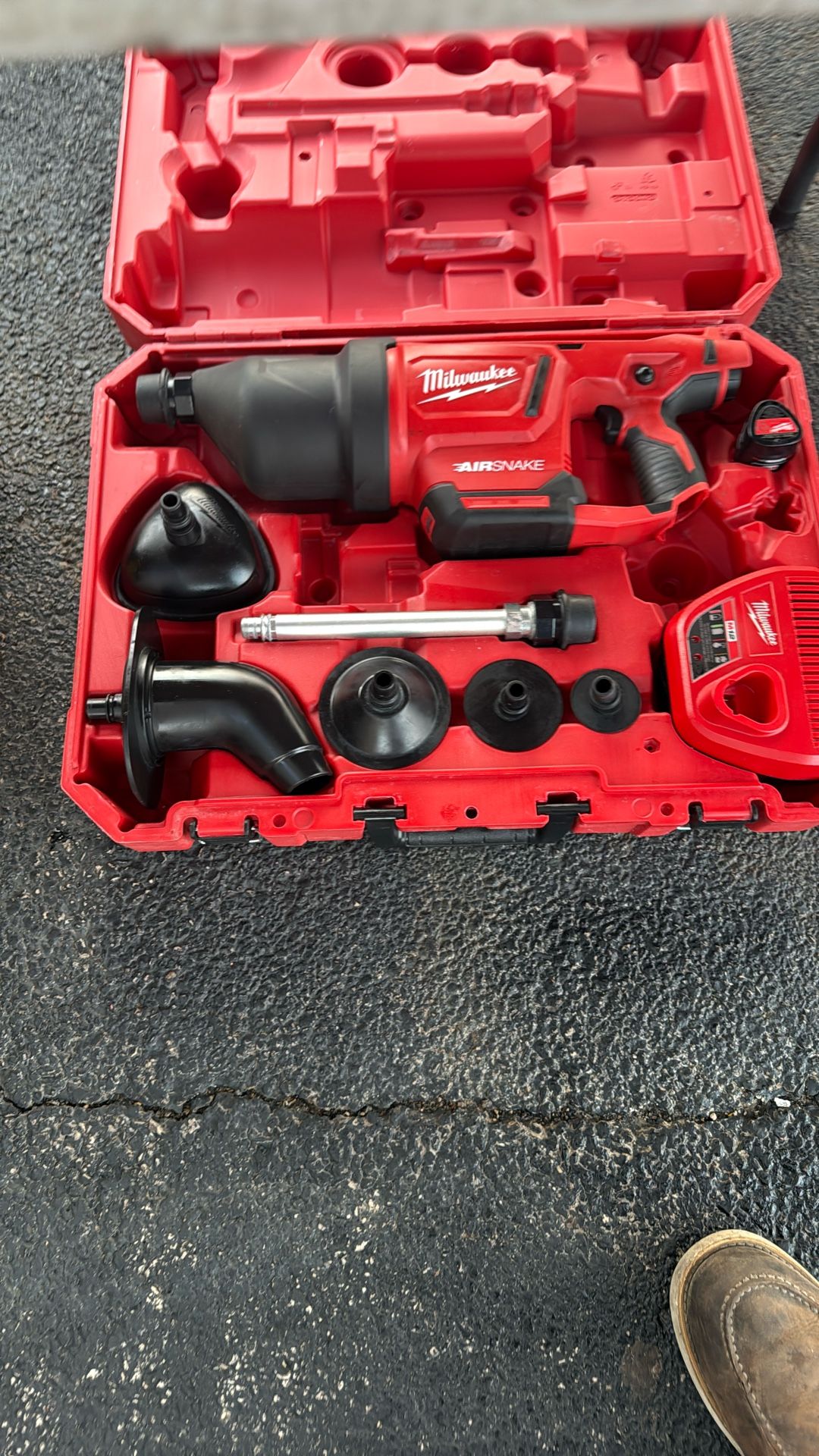 M12 Milwaukee Air Snake Like New store price almost 450 my price 340