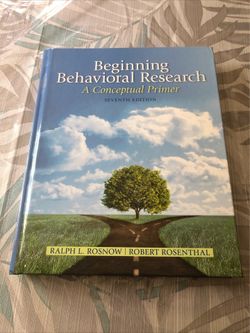 Beginning Behavioral Research - 7th Edition Hardcover