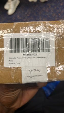 Mechanical password rotary locks 2pack