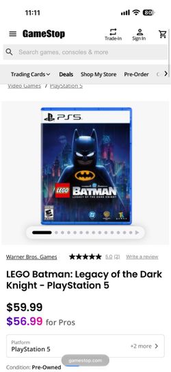 LEGO Batman: Legacy of the Dark Knight - PlayStation 5
