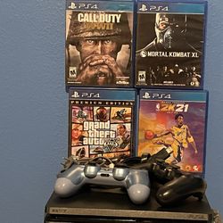 🎮 PS4 Bundle – Great Condition + Games & Controller! Ready to Play! 🔥