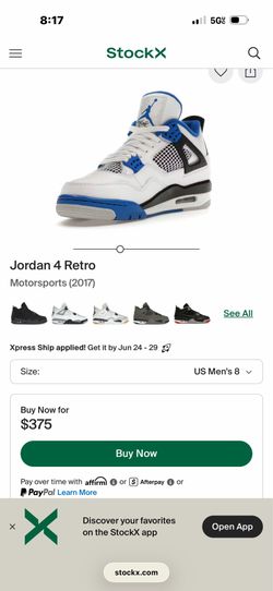 Jordan 4 motorsports