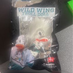 Anaheim Ducks Wild Wing Troll Doll