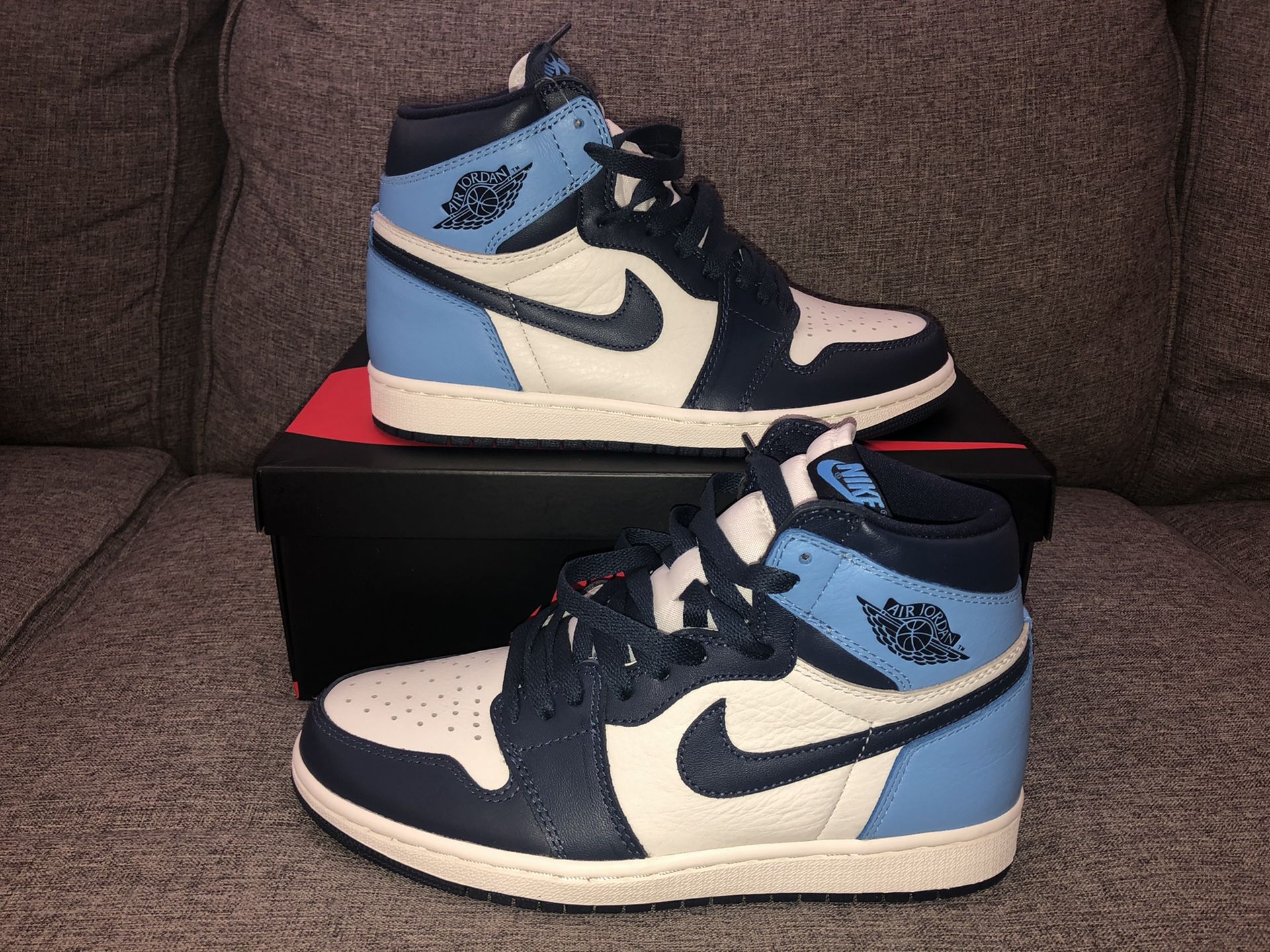 Jordan 1 High Obsidian - New Men’s Size 7