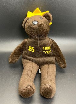 MLB Salvinos Bamm Beanos Brown #25 Mark McGwire 70th Home Run Plush Bear