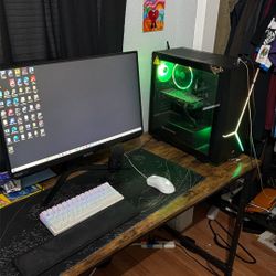 Pc Setup / Moniter G40 240 Hertz/ Rx 580 Ryzen 5 3600