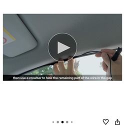 SARMERT 4K 3 Channel Dash Cam, Dash Cam Front and Rear C3, Free 64GB Card, 4K+1080P+1080P Dashcam, G-Sensor, WDR, APP, 5G WiFi, Night Vision, 24H Park