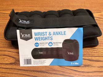 DMI HEALTH SMART BRAND WRIST and ANKLE WEIGHTS