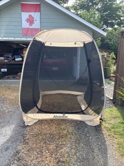 Alvantor 6’x6’ pop up mesh tent with hardware