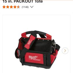 Milwaukee 15 in Packout Tote Bag