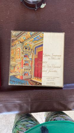 Vinyl Records Set Of 12 Treasury Of The World’s Most Honored Musical Favorites