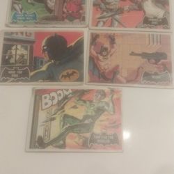 Antique Colletible BATMAN Cards Difrent Cards Take All