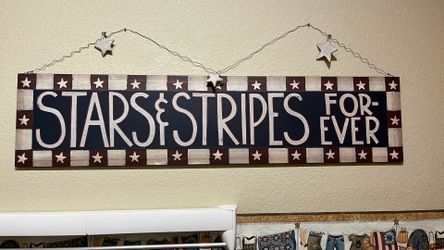 Stars And Stripes Sign