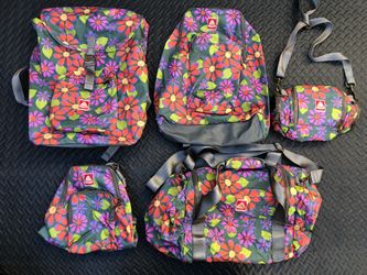 Jansport Heritage Series Skip Yowell collection backpack , duffle bag etc… Rare collection $150 firm for all 5 bags