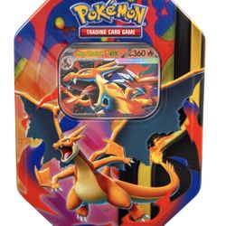 Pokemon Trading Card Games Mega Charizard Tin SET OF 2